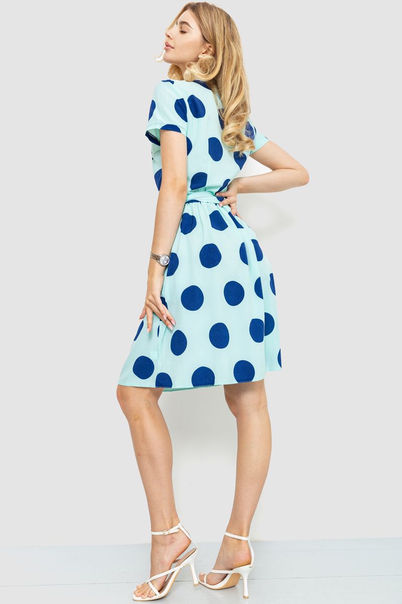 Платія в горах колір м'ятно-синій 230R006-35, фото №4