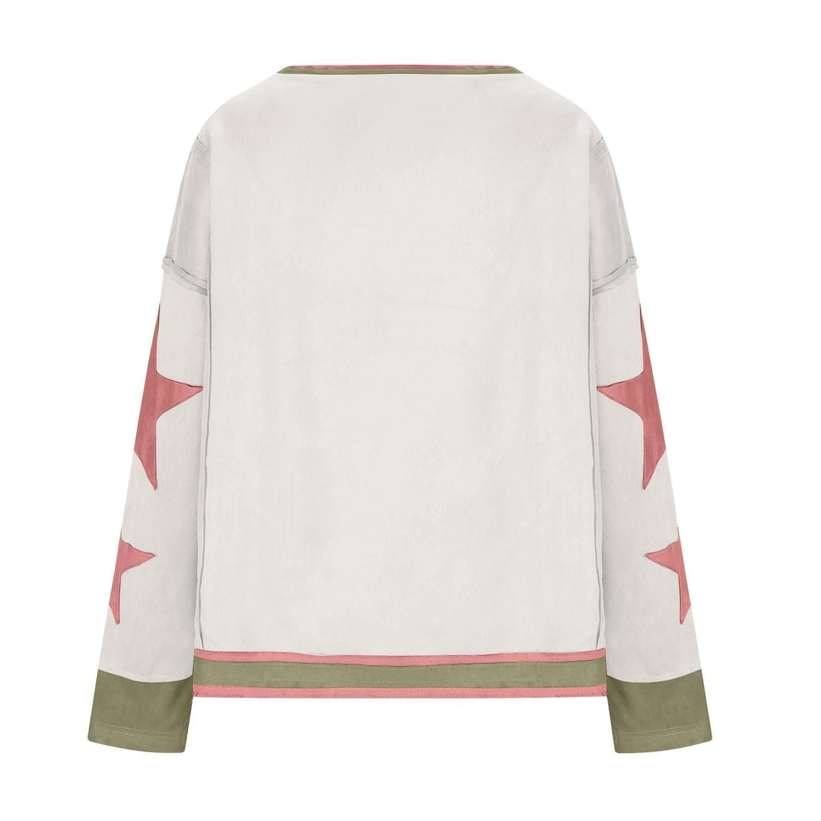 Модные женские свитшоты с открытыми плечами, винтажный стиль, длинный рукав, спортивный пуловер, круглый вырез горловины, спортивный, графический, свободный крой, западный, атлетический, свитшоты, 2025, фото №3 Модные женские свитшоты с открытыми плечами, винтажный стиль, длинный рукав, спортивный пуловер, круглый вырез горловины, спортивный, графический, свободный крой, западный, атлетический, свитшоты, 2025, фото №3