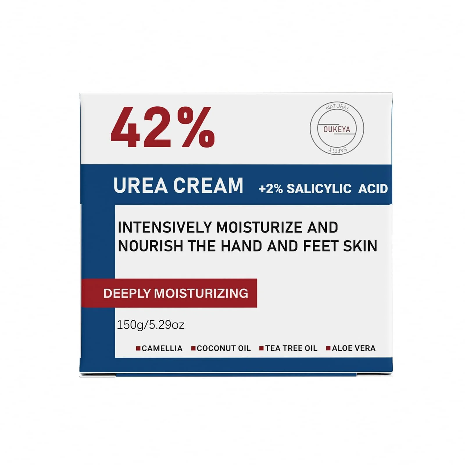 Крем для ног OUKEYA Urea Cream 42% with 2% Salicylic Acid увлажняющий и восстанавливающий, фото №9