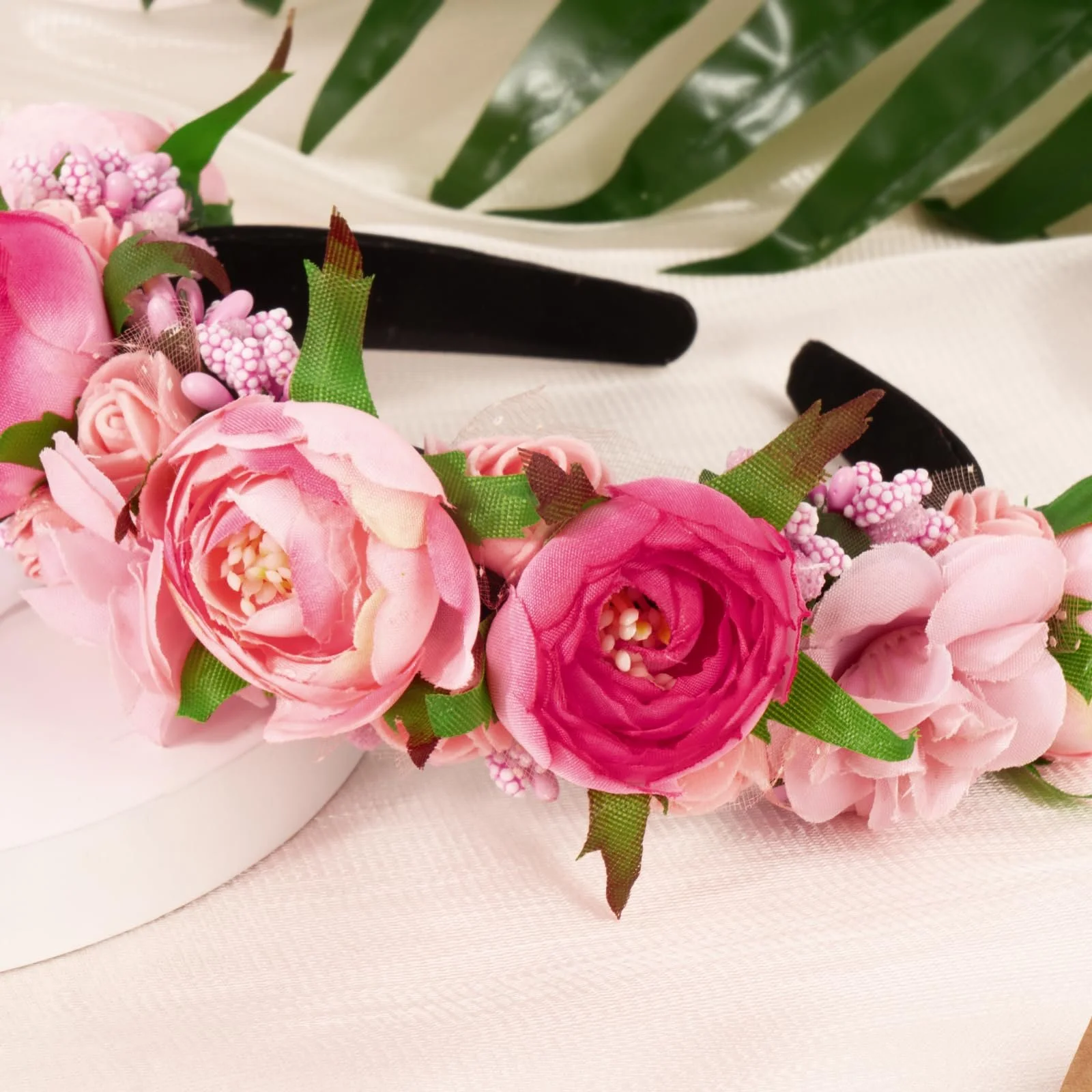 Обруч Цветы, фото №3 Обруч Цветы, фото №3