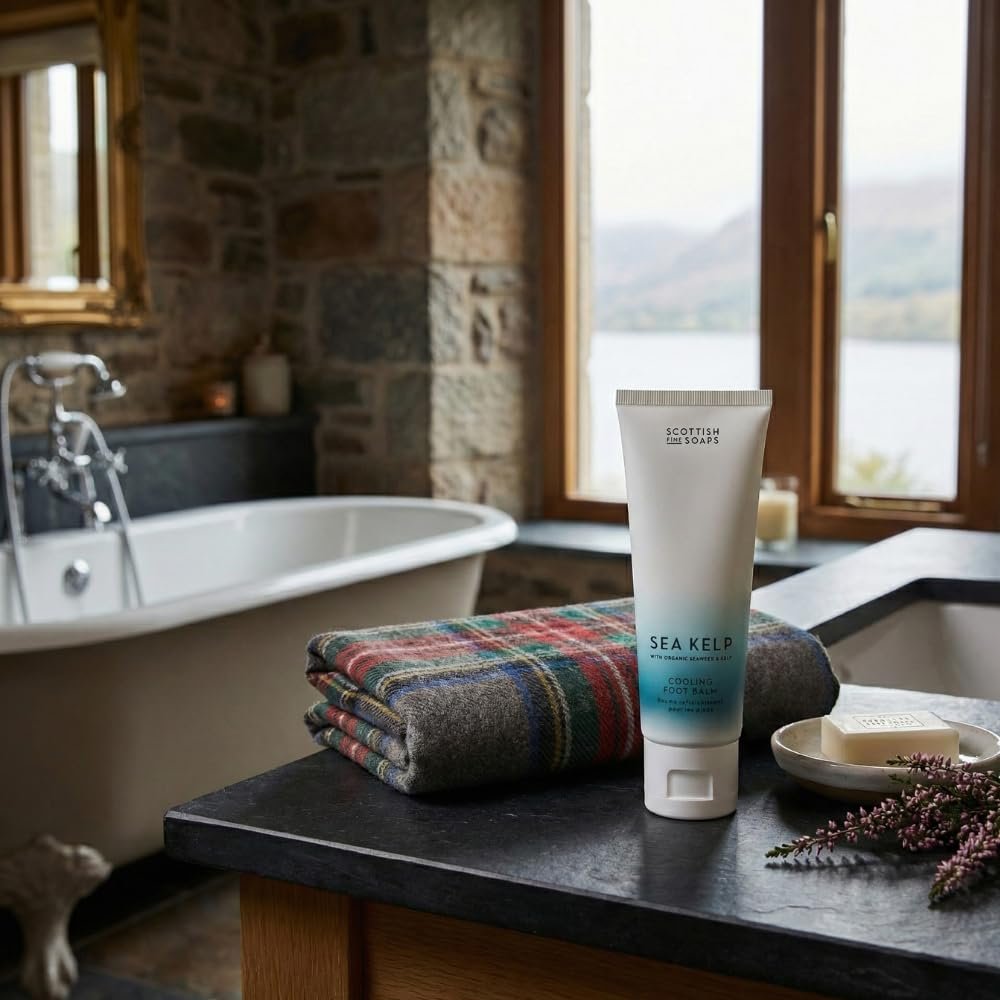 Охолоджуючий бальзам для ніг Scottish Fine Soaps Sea Kelp 75 мл, фото №5