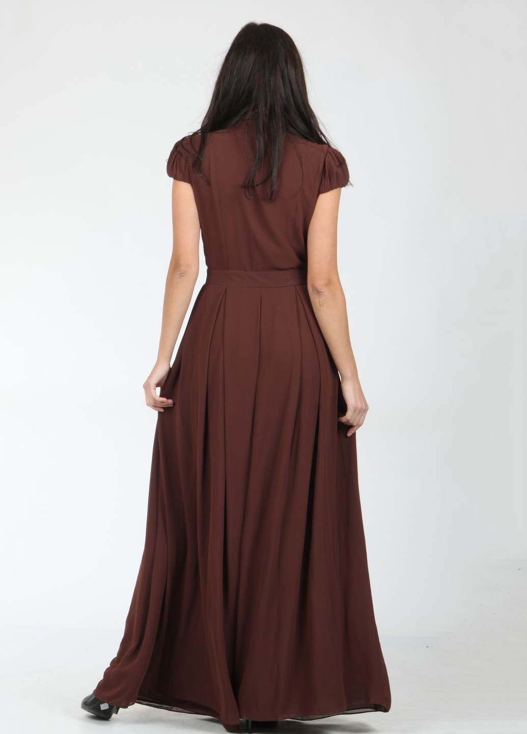 Платье Enna Levoni S Коричневый (ND-13820-Brown), фото №2 Платье Enna Levoni S Коричневый (ND-13820-Brown), фото №2