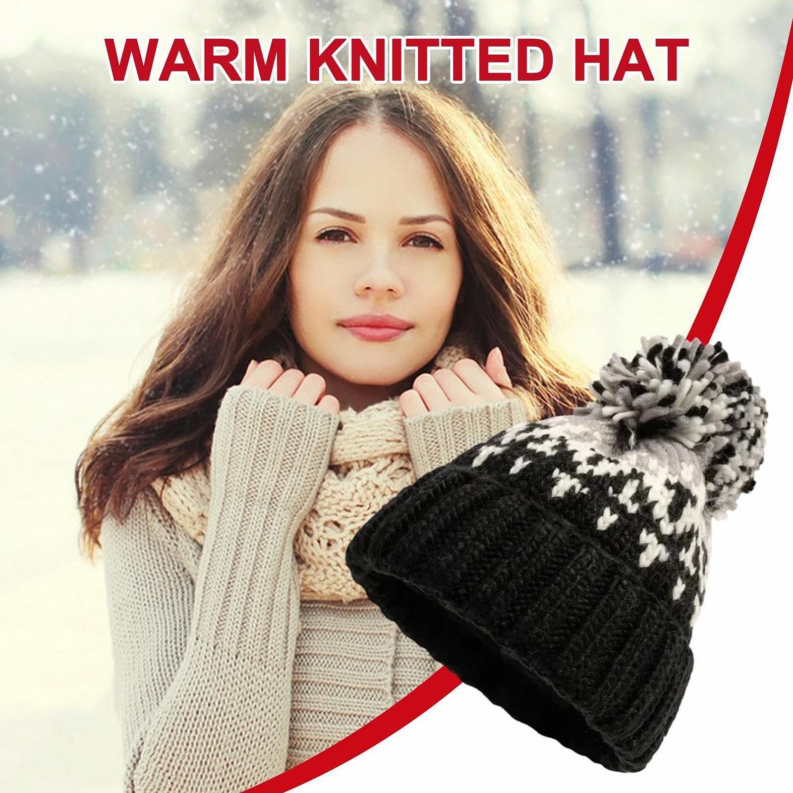 Вязаная шапка с помпоном Povanjer, разноцветная с помпоном, фото №9 Вязаная шапка с помпоном Povanjer, разноцветная с помпоном, фото №9