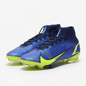 Бутси Nike Mercurial Superfly 8 FG Sapphire Volt 45 synthetic.ua - Фото 1
