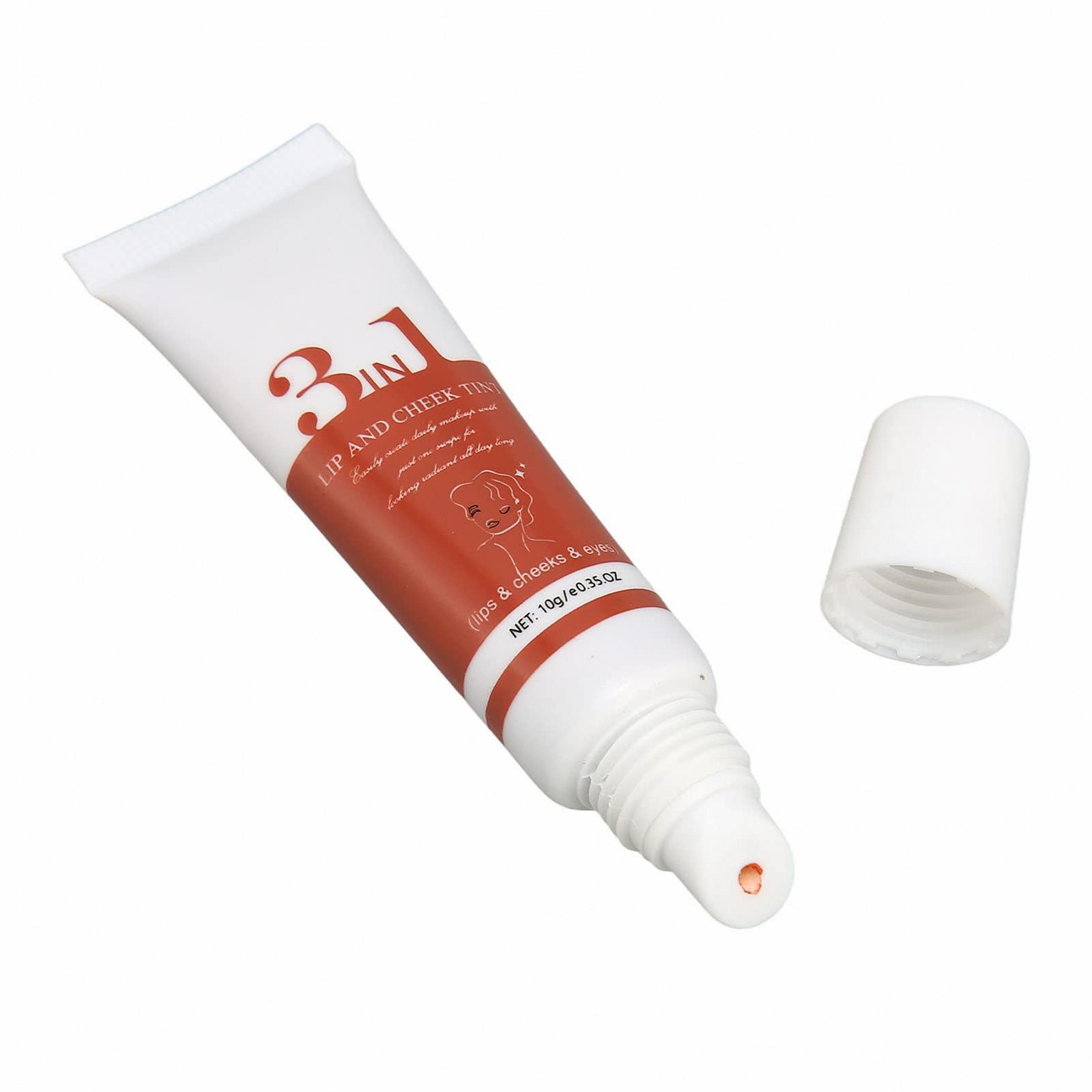 Лак для губ ANGGREK 3-в-1 Lip Cheek Tint Косметика для щік губ очей (#4), фото №1