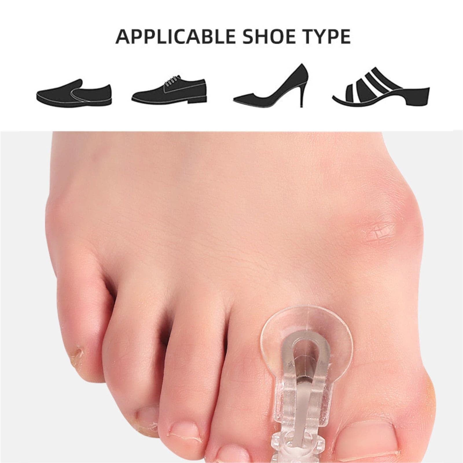 Гелевий роздільник для пальців ніг, коректор, фото №4 Гелевий роздільник для пальців ніг, коректор, фото №4