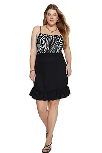 Мини-юбка Trendyol с оборкой - Фото 1