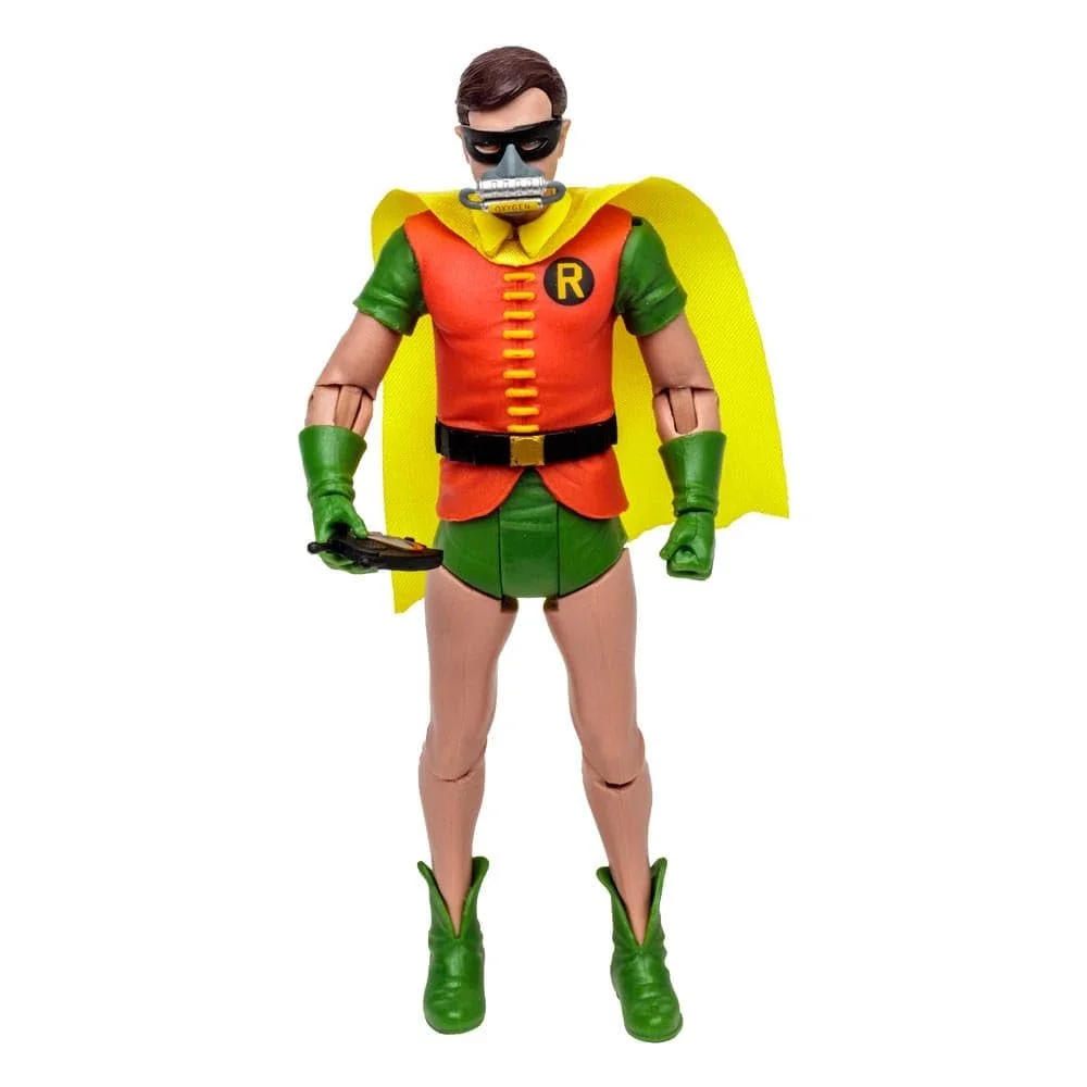 Ігрова фігурка McFarlane Toys DC Retro Batman 66 Robin with Oxygen Mask 15 см, фото №5