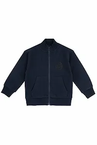 Толстовка Chicco Unisex на молнии, хлопковая, не плюшевая - Фото 1