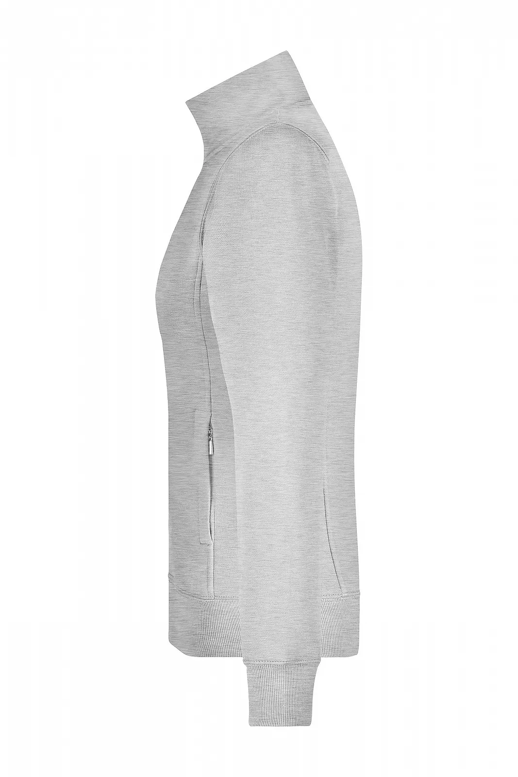 Женская спортивная куртка James & Nicholson Высококачественная спортивная куртка со стойким воротником, фото №4