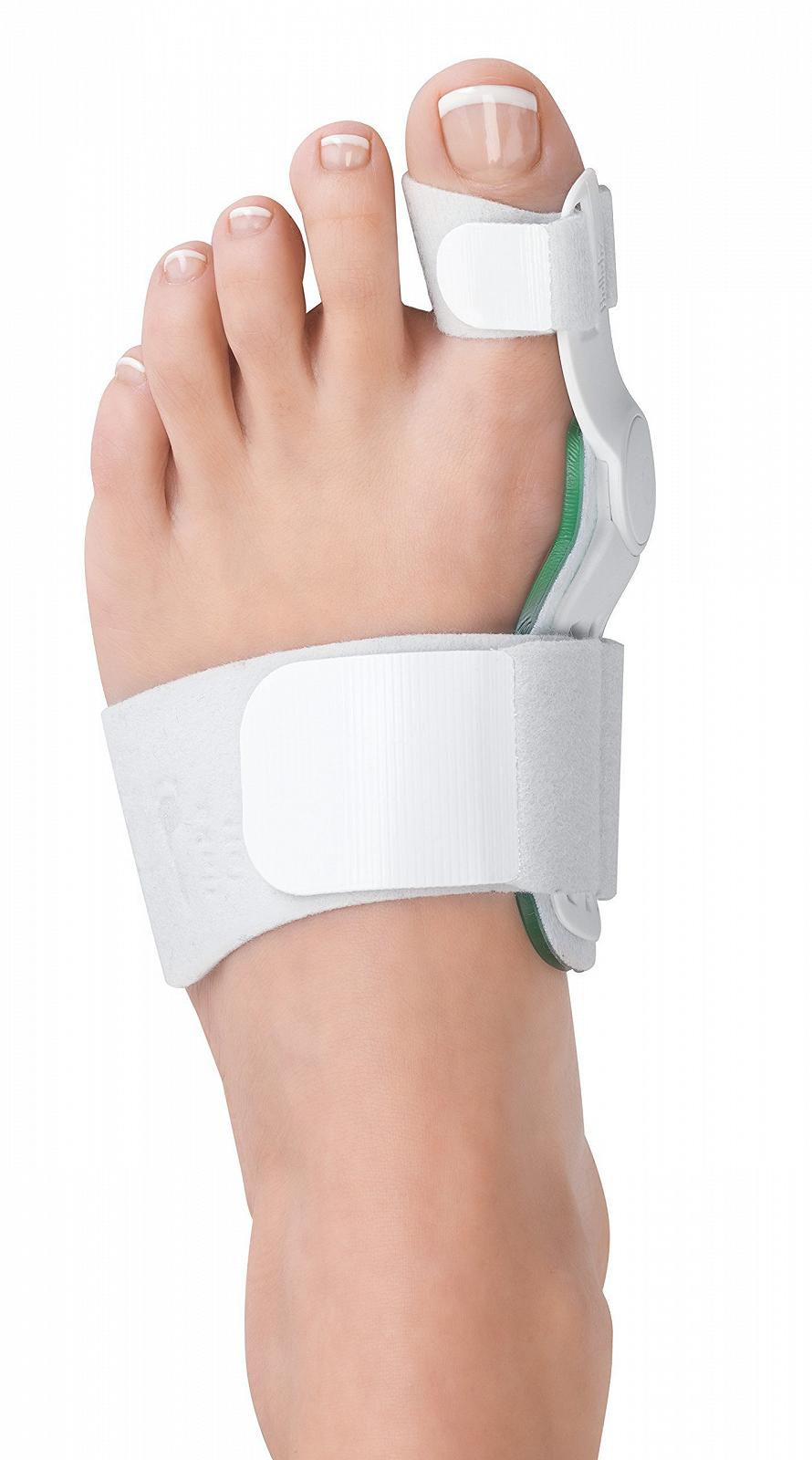 Шина Hallufix Hallux Valgus з гелевою боковою подушкою m/l сірий, фото №3 Шина Hallufix Hallux Valgus з гелевою боковою подушкою m/l сірий, фото №3