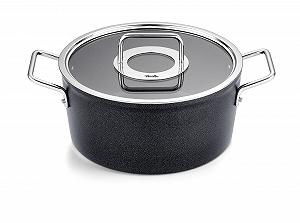 Кастрюля Fissler Adamant/Aluminium 24 см, 4.9 л, с крышкой, антипригарная индукционная - Фото 1