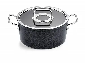 Каструля Fissler Adamant/Aluminium 24 см, 4.9 л, з кришкою, антипригарна індукційна - Фото 1