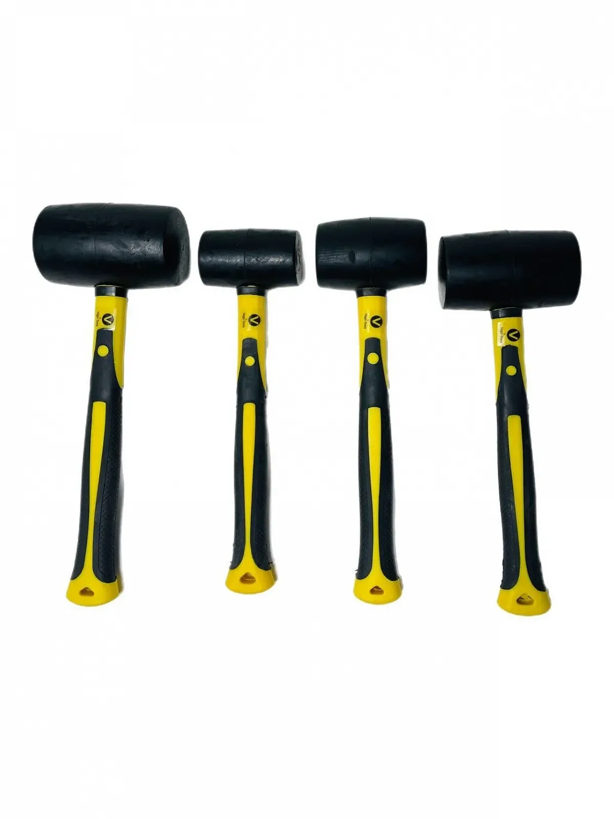 Набір гумових молотків 370/500/700/1200 г 4 шт., фото №2