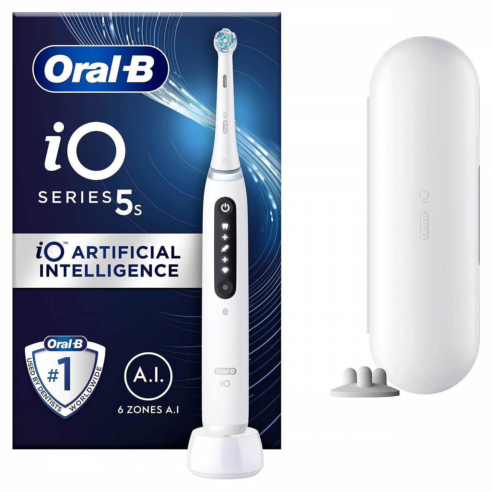 Електрична зубна щітка Oral-B iO 5S Біла, фото №1