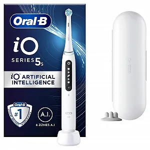 Електрична зубна щітка Oral-B iO 5S Біла - Фото 1