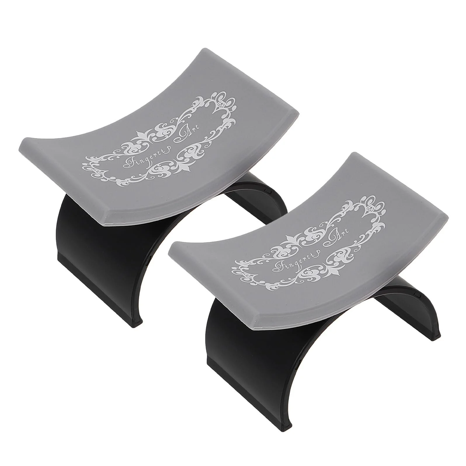 Підставка для рук U-подібна VALICLUD 2 шт. для манікюру, ергономічна, легка, портативна, чорна, фото №1 Підставка для рук U-подібна VALICLUD 2 шт. для манікюру, ергономічна, легка, портативна, чорна, фото №1