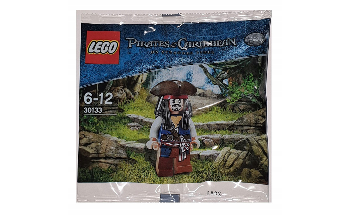 Детский конструктор LEGO Раритет Pirates of the Caribbean Джек Воробей (30133), фото №1