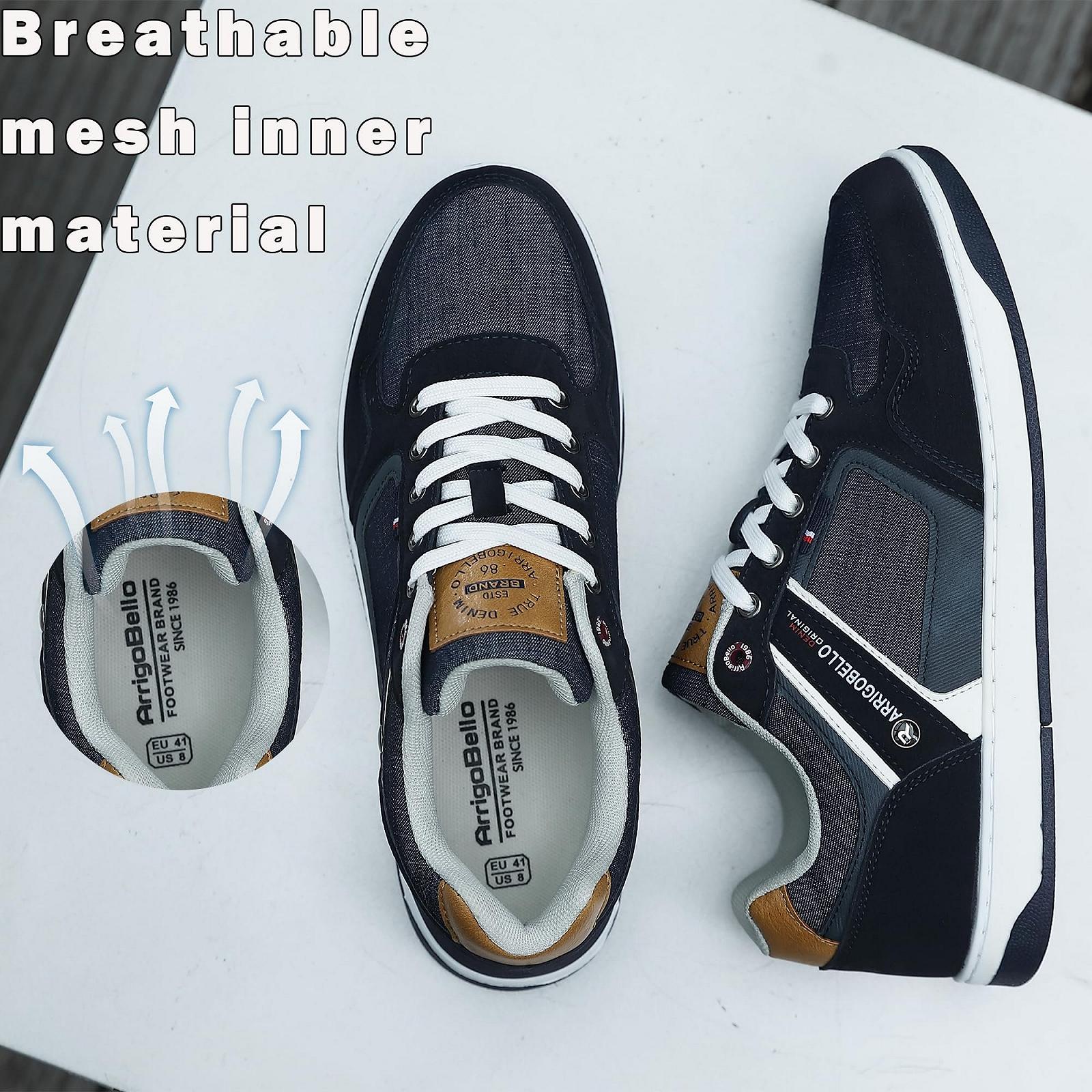 Кросівки ARRIGO BELLO Повсякденні Чоловічі PU Шкіра Спортивне Взуття, фото №4