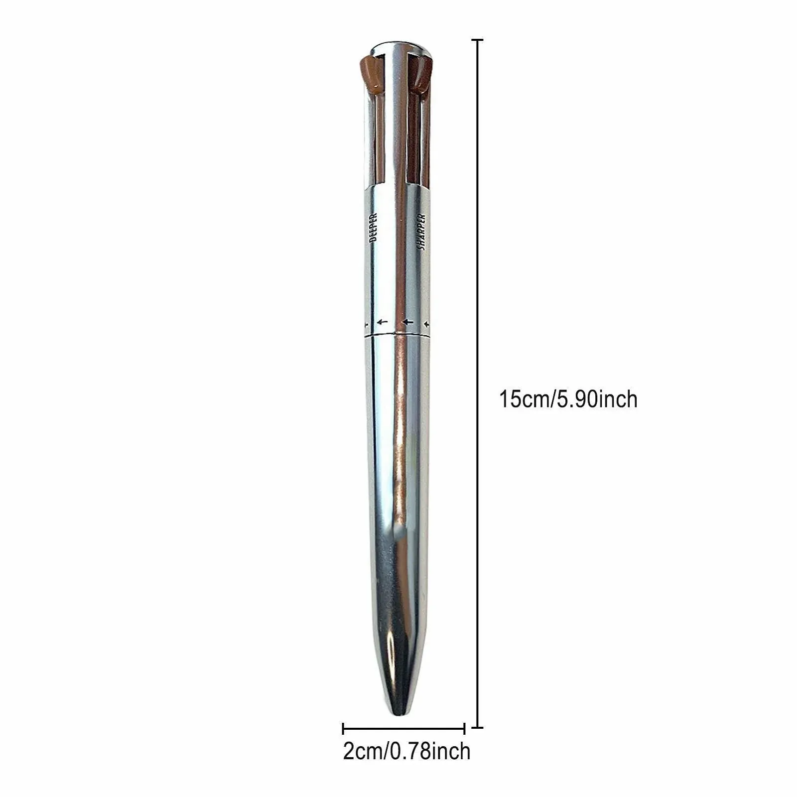 Олівець для макіяжу 4-в-1 Багатокольоровий, фото №7 Олівець для макіяжу 4-в-1 Багатокольоровий, фото №7