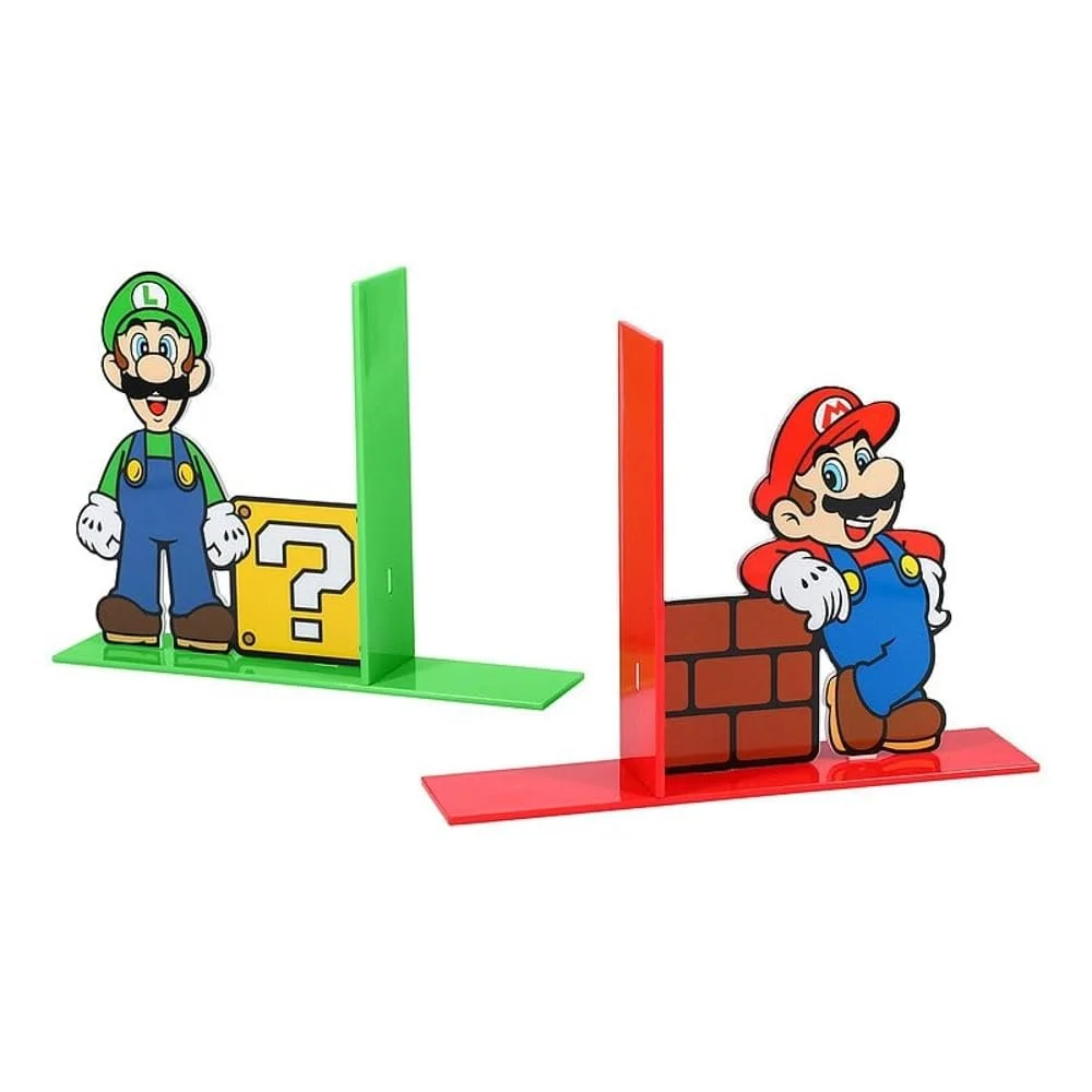 Подставки для книг Paladone Products Super Mario Mario и Luigi, фото №1