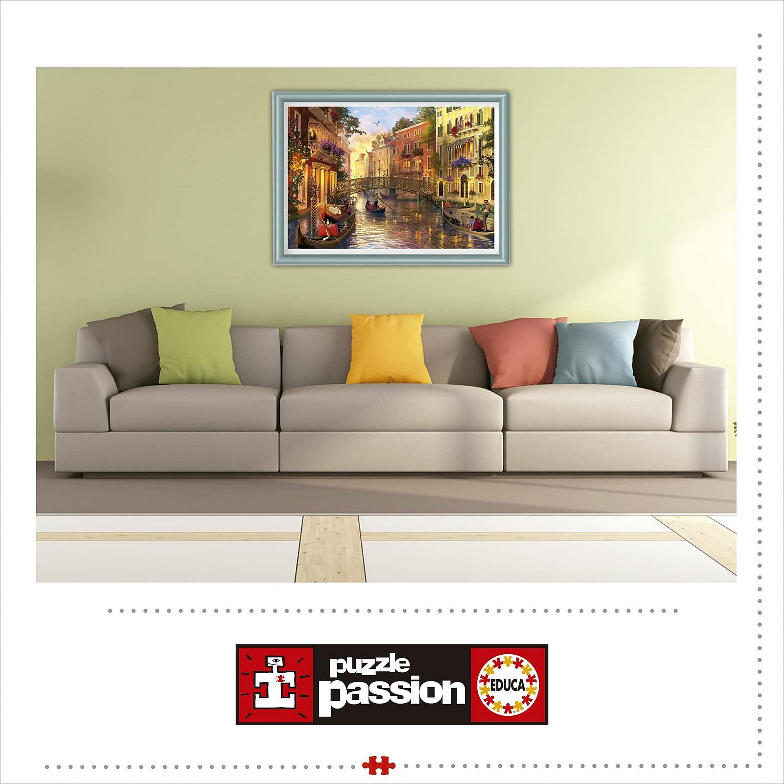 Пазл Educa Sunset in Venice 1500 деталей, фото №4