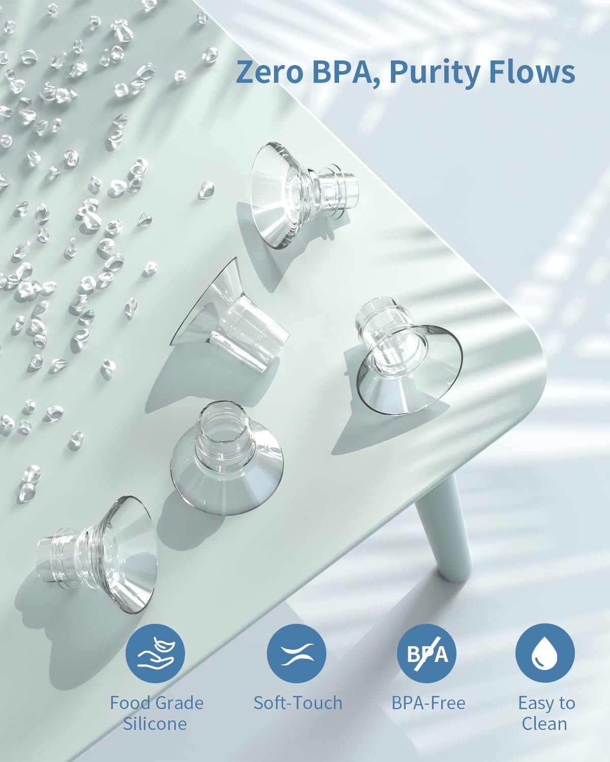 Вставка для фланца 10 шт. 13/15/17/19/21 мм, аксессуары для электрических молокоотсосов, может уменьшить канал 24 мм до других размеров, без BPA, фото №8 Вставка для фланца 10 шт. 13/15/17/19/21 мм, аксессуары для электрических молокоотсосов, может уменьшить канал 24 мм до других размеров, без BPA, фото №8