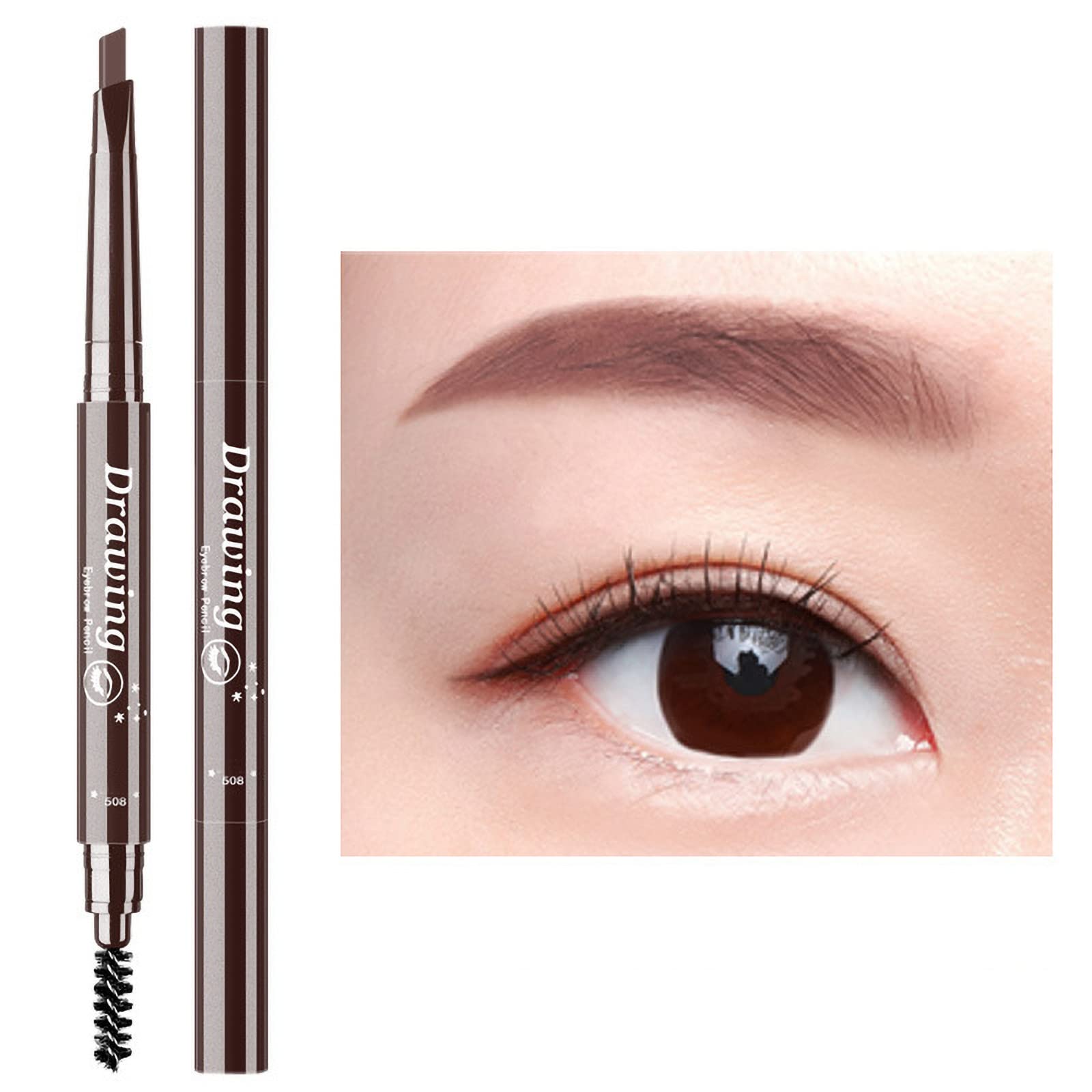 Олівець для брів Augenbrauenstift із трикутним прецизійним наконечником пігментованого кольору, фото №2