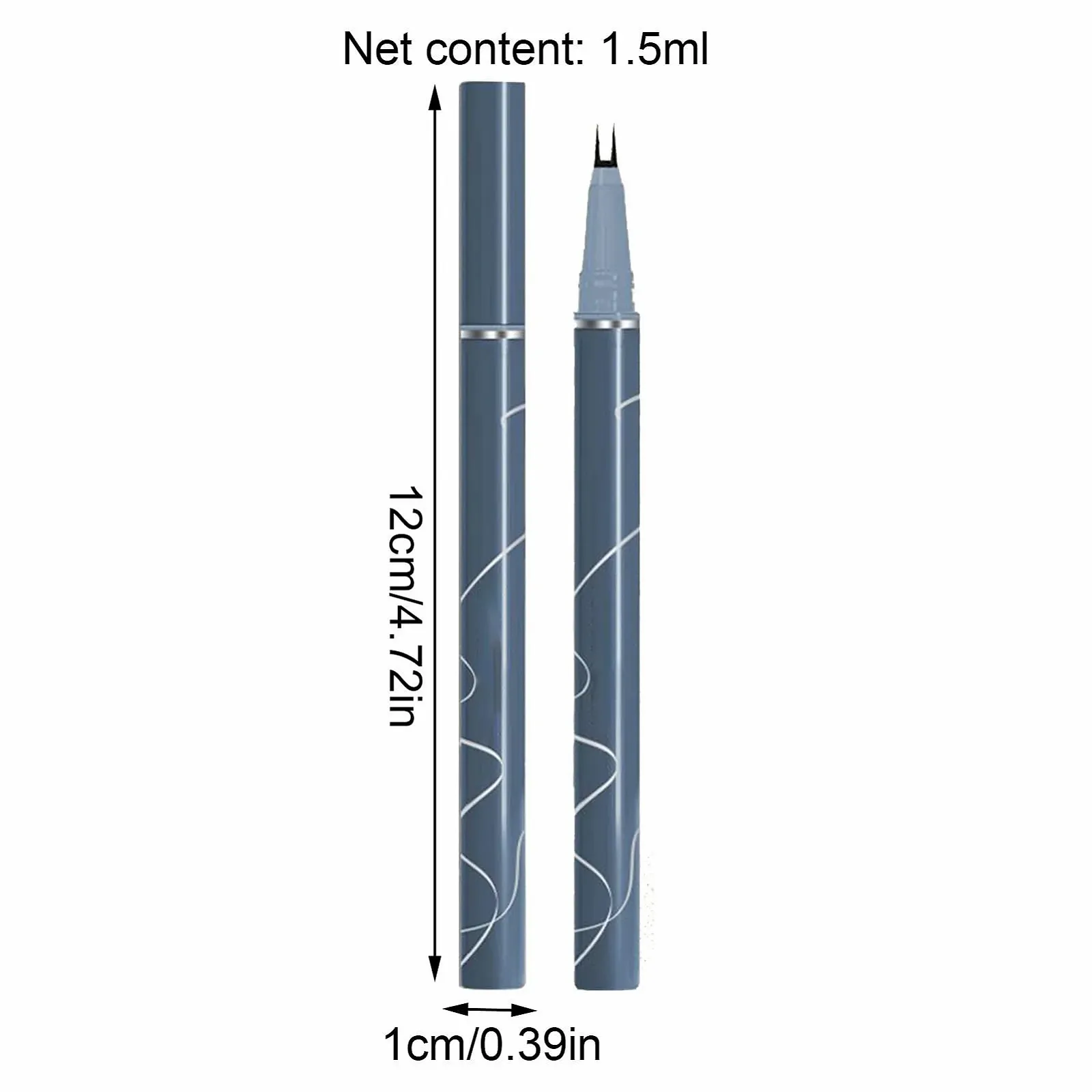 Підводка Youding з подвійним пензлем та тонким кінчиком, фото №6 Підводка Youding з подвійним пензлем та тонким кінчиком, фото №6