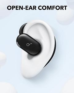Наушники с открытым ухом soundcore Anker V20i, Регулируемые ушные крючки, Удобные, Прочная фиксация, Сильные басы, Звонки без шума, IP55, LED, 36 часов воспроизведения, Bluetooth 5.4, Многоточечное соединение synthetic.ua - Фото 1