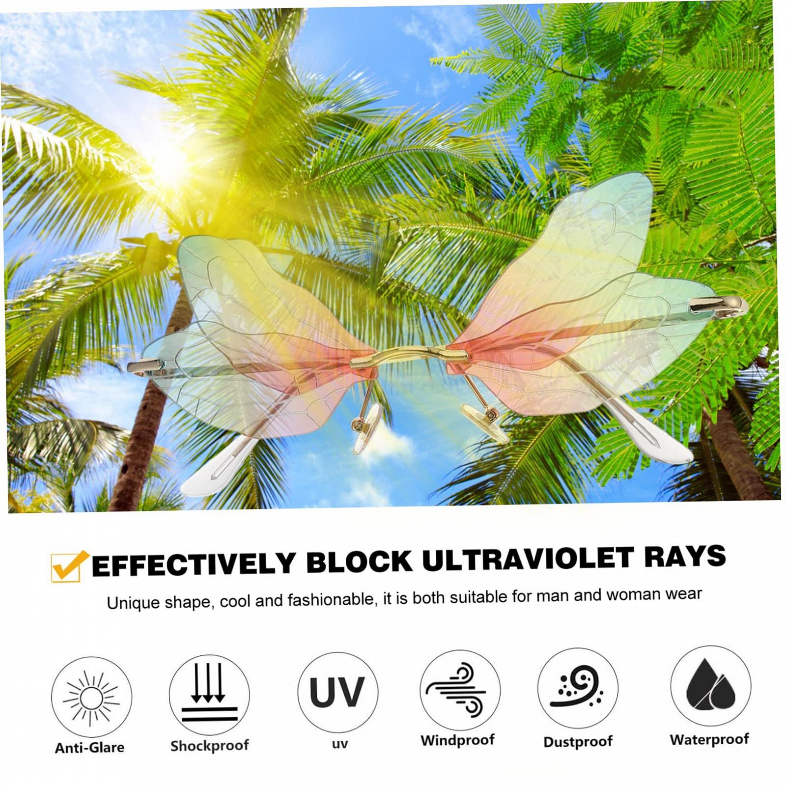 Безкаркасні Окуляри Steampunk для Чоловіків та Жінок PACKOVE, фото №5