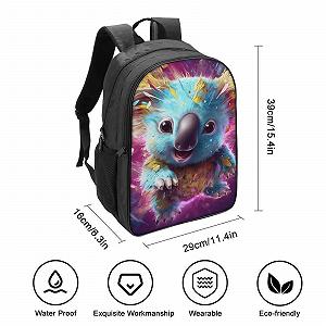Школьный рюкзак Koala RSIUUODNF для мальчиков и девочек, подростков, водонепроницаемый, для ноутбука, Style-9 synthetic.ua - Фото 1