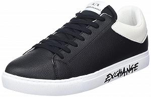 Кросівки Armani Exchange Paris з логотипом ззаду та збоку для чоловіків - Фото 1