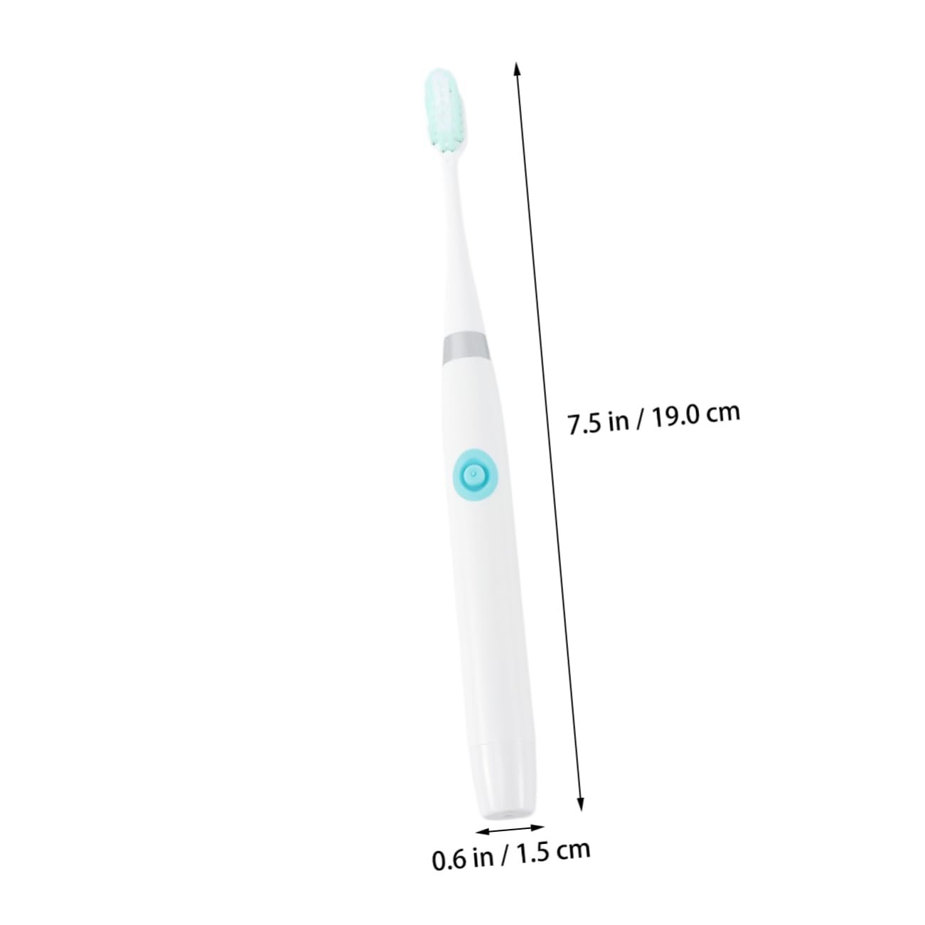 Дитяча електрична звукова зубна щітка Gatuida Дорожня на батарейках, фото №2