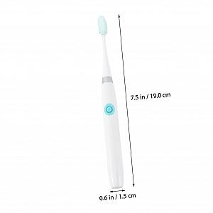 Дитяча електрична звукова зубна щітка Gatuida Дорожня на батарейках synthetic.ua - Фото 1