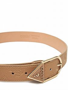 Ремень для брюк GUESS Cresidia Adjustable H35 W105 бежевый - можно укоротить, бежевый synthetic.ua - Фото 1