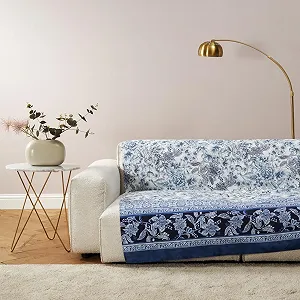 Покривало Bassetti CAPODIMONTE B1 270 x 270 см Синій synthetic.ua - Фото 1