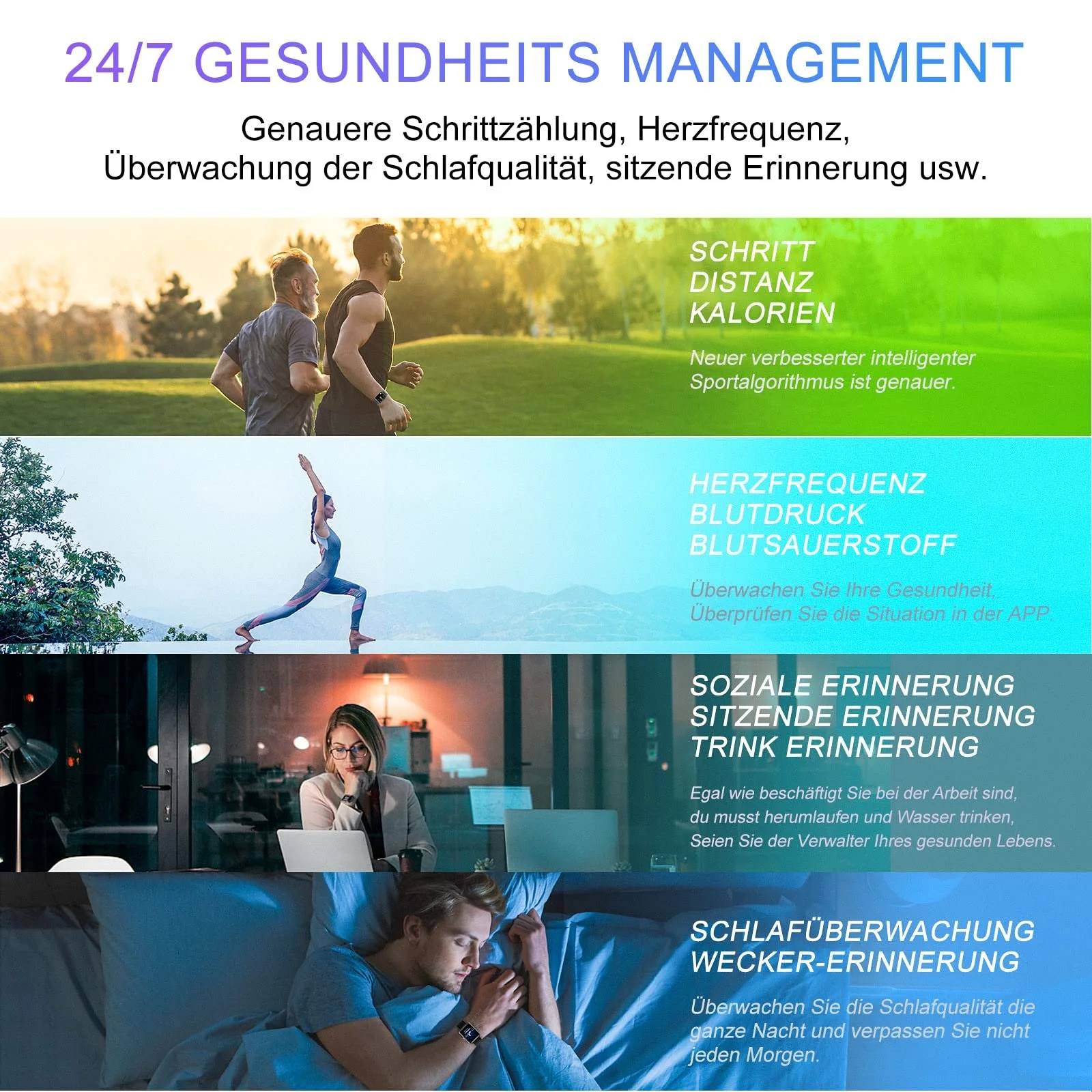 Смарт-годинник LEBEXY 1.3 дюйми, фото №6 Смарт-годинник LEBEXY 1.3 дюйми, фото №6