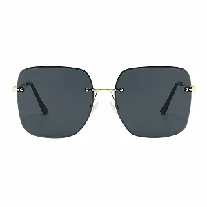 Уличные Модные Круглые Поляризованные Без Ободка Солнцезащитные - Фото 1