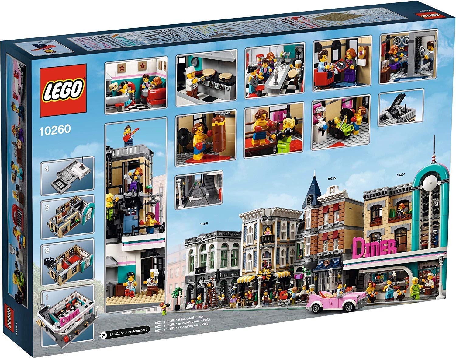 Конструктор LEGO Creator 10260 Американская закусочная, фото №3