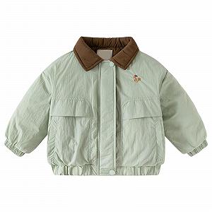 Куртка зимняя для мальчиков стеганая утепленная Легкая Цветной дизайн - Фото 1