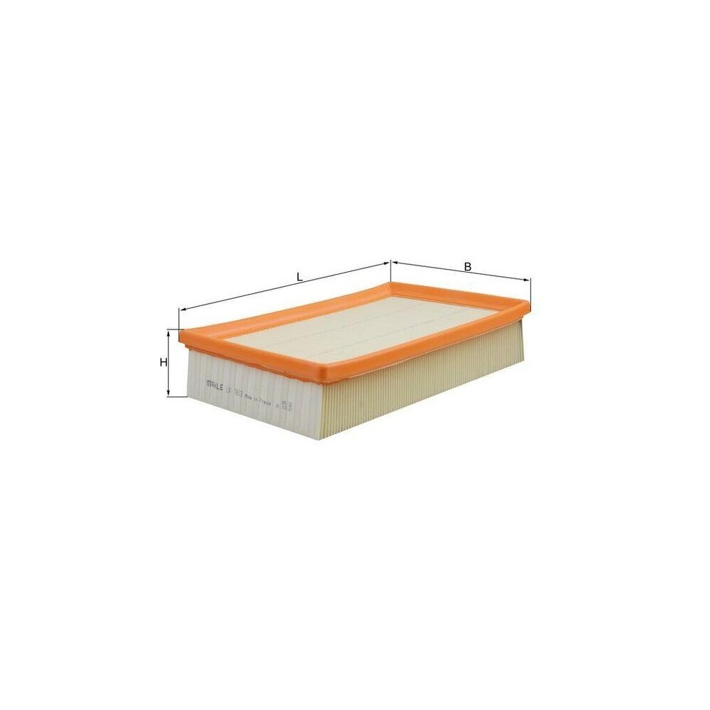 Повітряний фільтр KNECHT LX 1803 для VOLVO, фото №1