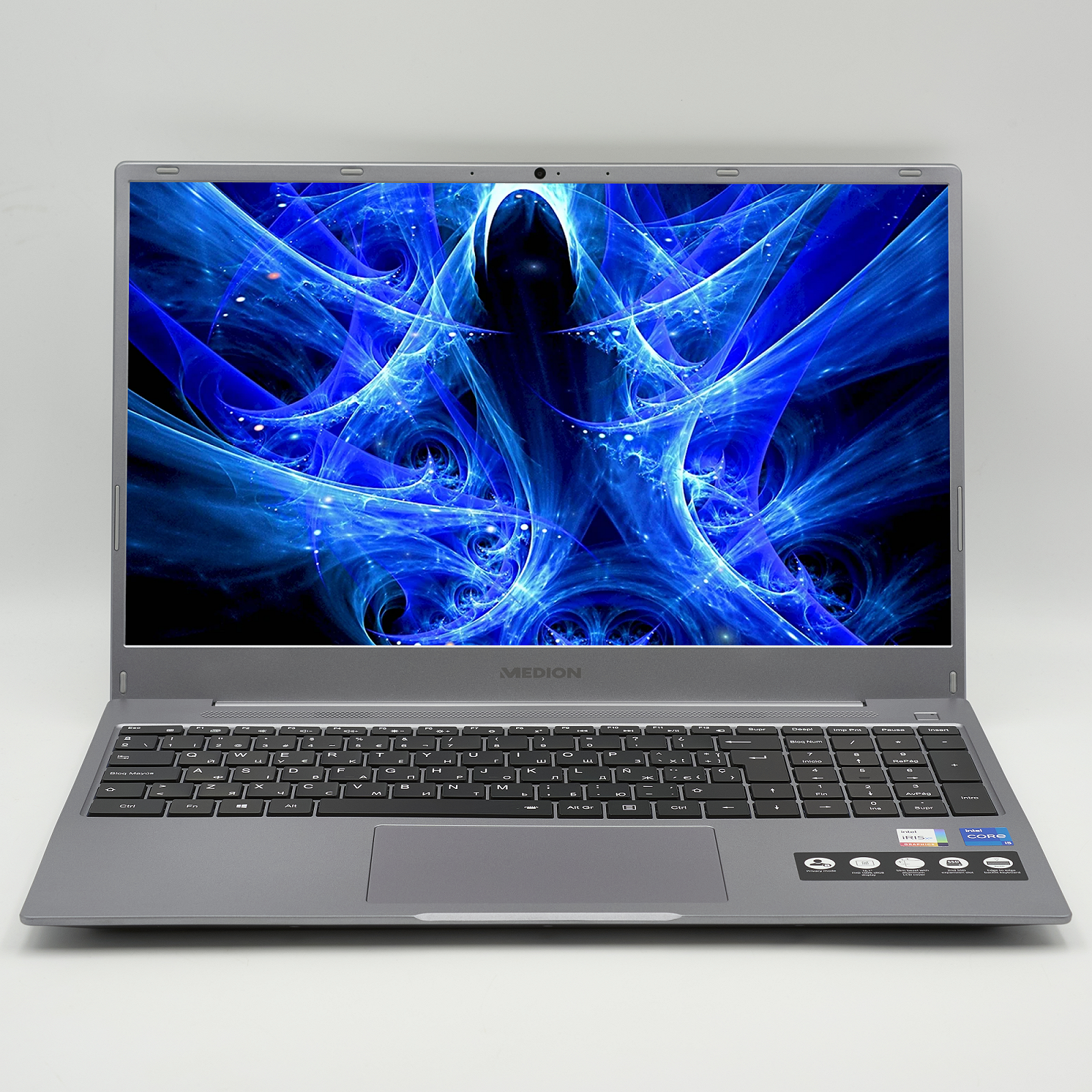 Ноутбук Medion E16401 Intel Core i5-1135G7 ОЗУ 8 ГБ SSD 1 ТБ Intel Iris Xe Graphics Металлический корпус, фото №1