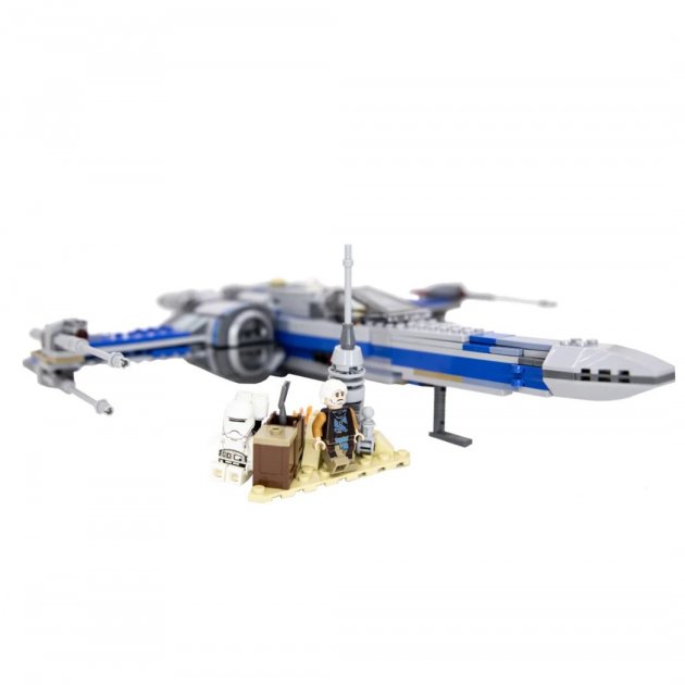 Детский конструктор JVToy "Межгалактический корабль" серия Космический десант 747 деталей (38025), фото №1