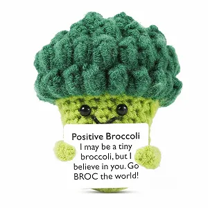 Купить Игрушка PEUTIER Positive Vegetables Вязаный позитивный брокколи Зеленый - Фото 1 Игрушка PEUTIER Positive Vegetables Вязаный позитивный брокколи Зеленый - Фото 1
