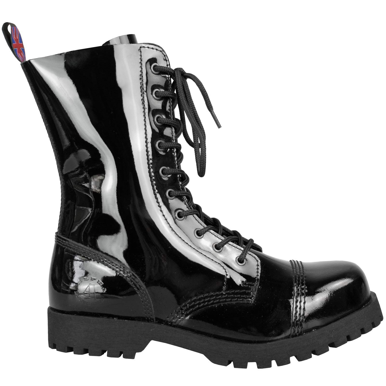 Ботинки Alpha Rangers Ranger Festival Army Gothic кожаные тактические 10-Hole, фото №1