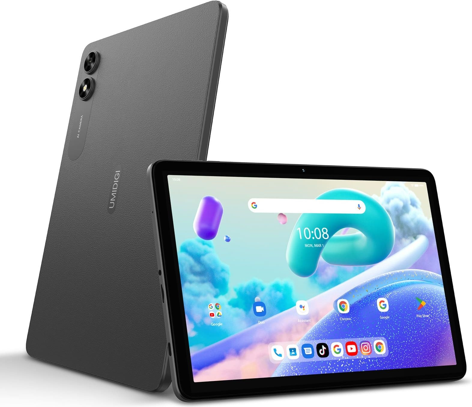 Планшет 10.1" Umidigi G2 MT11 4/64Gb 4 ядра Android 13 6000 mAh Cерый, фото №3