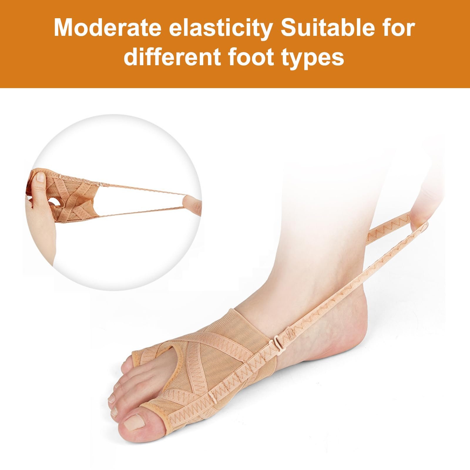 Шкарпетки Hallux Valgus, 1 пара, корекція Hallux Valgus, роздільник для пальців, бандаж, фото №5 Шкарпетки Hallux Valgus, 1 пара, корекція Hallux Valgus, роздільник для пальців, бандаж, фото №5