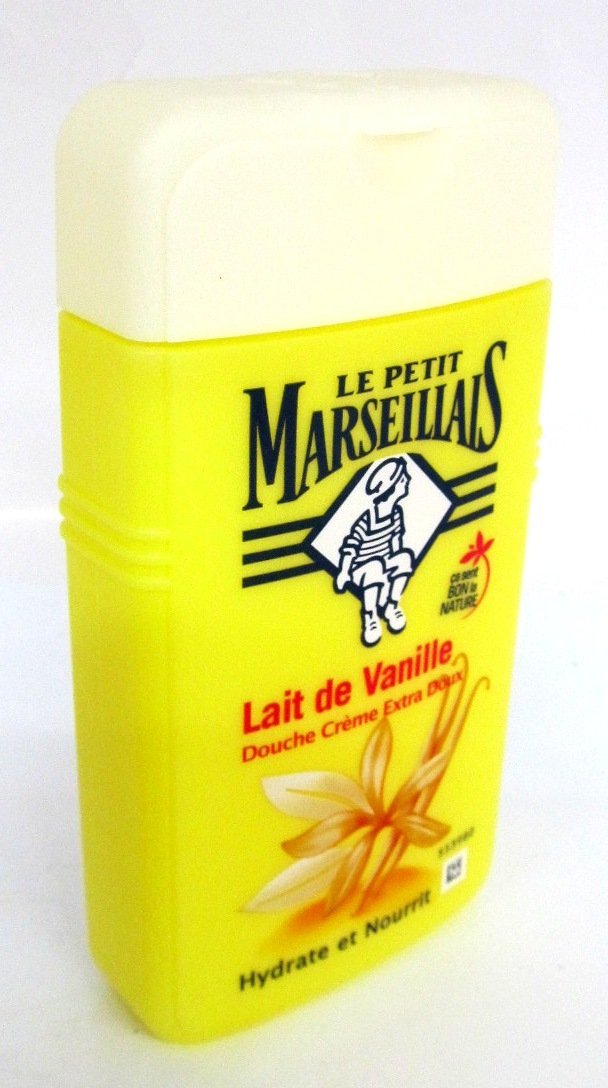Гель для душу Le Petit Marseillais з ванільним молочком 6 х 250 мл, фото №2