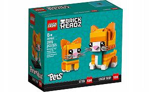 Купить Детский конструктор LEGO Brick Headz Рыжий кот (40480) - Фото 1 Детский конструктор LEGO Brick Headz Рыжий кот (40480) - Фото 1